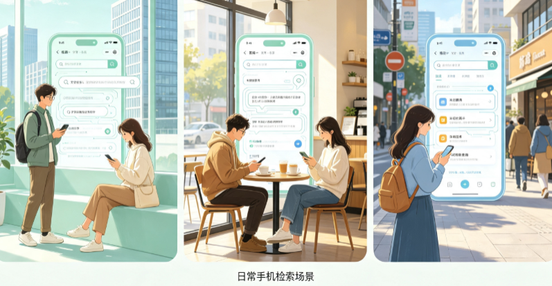 富县普通人日常手机使用场景拆解：GEO 与 AI 优化如何改变信息检索体验