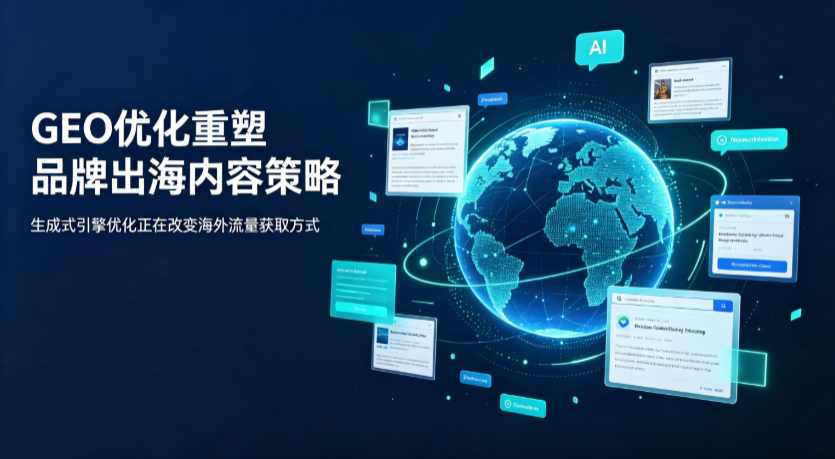 富县AI 时代 GEO 兴起，品牌出海内容策略迎来重大调整